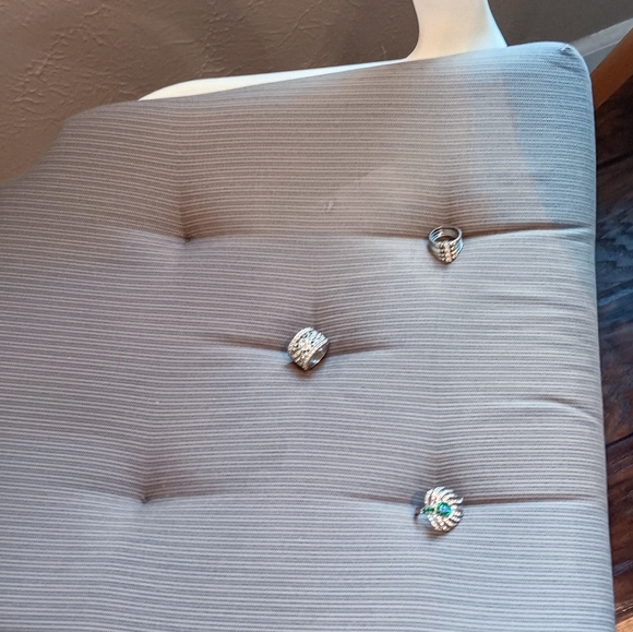 Set Of Statement Cocktail Rings - Picture 2 of 11